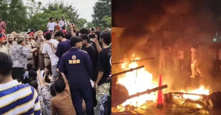 পাঞ্জাবে বিশ্ববিদ্যালয়ে ভাঙচুর, মহাসড়ক অবরোধ