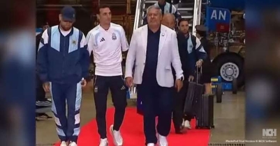 দেশে ফিরে লাল গালিচা সংবর্ধনা পেলো আর্জেন্টিনা দল দেশে ফিরে লাল গালিচা সংবর্ধনা পেলো আর্জেন্টিনা দল
