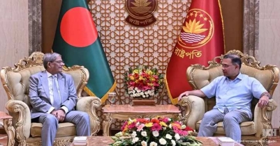 রাষ্ট্রপতির সঙ্গে প্রথম সৌজন্য সাক্ষাৎ করলেন প্রধানমন্ত্রী