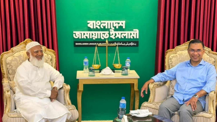 তারেক রহমানের সঙ্গে সাক্ষাৎ জাতীয় রাজনীতির ঐতিহাসিক মুহূর্ত: জামায়াত আমির