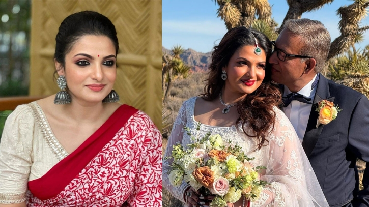 বেড়াতে গিয়েছিলেন নায়িকা, লাস ভেগাসে হঠাৎই বিয়ে!